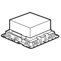 Монтажная коробка для бетонных полов, 18 модулей
