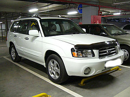 Мухобойка ( дефлектор капота ) Subaru Forester 2001-2002