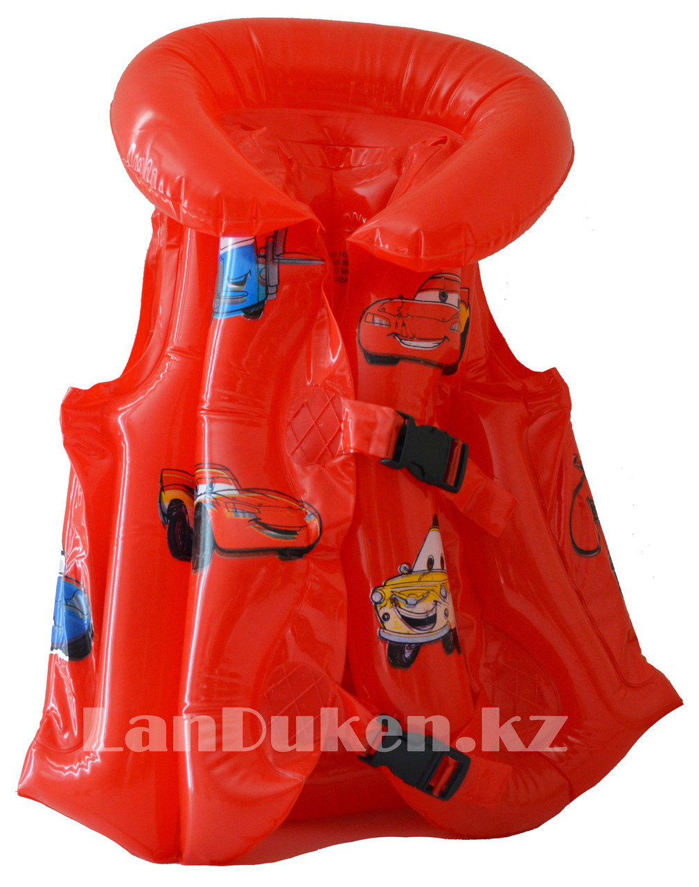 Надувной спасательный жилет для плавания "ТАЧКИ" (SWIMMING VEST красный)