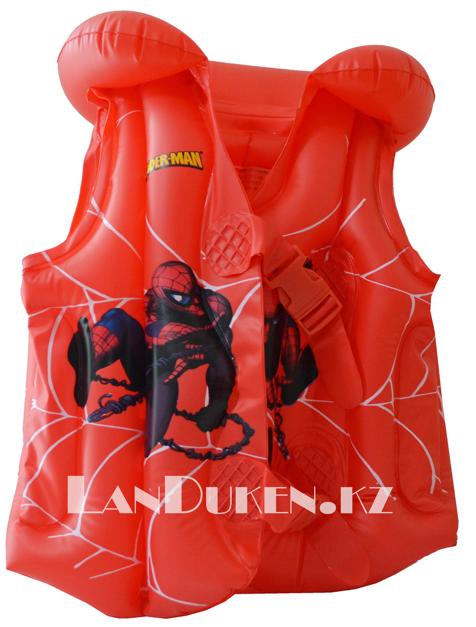Надувной спасательный жилет для плавания "ЧЕЛОВЕК ПАУК" (SWIM VEST красный) - фото 1 - id-p32768860