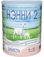 Молочная смесь Бибиколь Нэнни-2 с 6 мес.800 грамм