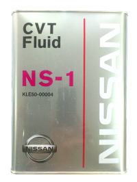 Трансмиссионное масло KLE50-00004 NISSAN CVT FLUID NS-1, жидкость для вариатора (4л)