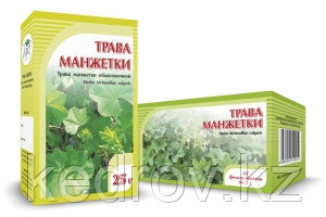 Манжетка, трава манжетки обыкновенной 25 гр.