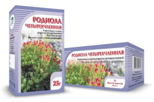 Родиола четырехчленная (красная щетка), корни 25 гр.