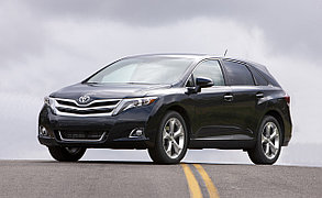 Дефлекторы окон оригинал Toyota Venza 2009+ OEM с креплением и логотипом