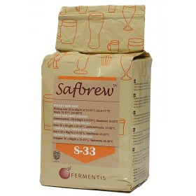 Дрожжи пивные сухие Safbrew S-33 (500 гр.) - верхового брожения