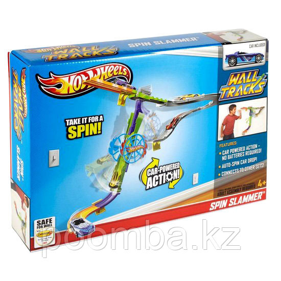 Игровой набор Hot Wheels Супер-гонки серия Настенные Треки. Набор Hot Wheels «Супер-гонки»