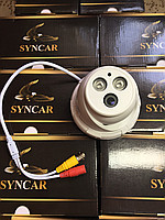 Купольная AHD камера видеонаблюдения Syncar SC-808m 1mp-720p