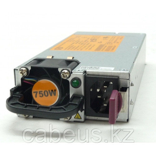 A HP Generic 1U power supply - Rated at 750 Watts output, 12V DC DPS-750RB - фото 1 - id-p36238831