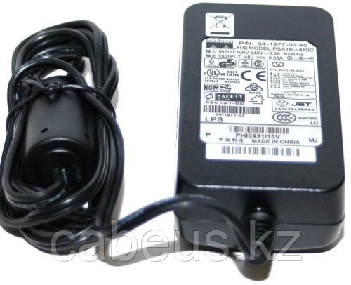 Блок Питания Cisco (I.T.E) PSA18U-480 Input 100-240V 50/60Hz 0.5A Output 48V 0.38A For Aironet Access Point - фото 1 - id-p36240838