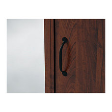 Шкаф платяной 3-дверный БРУСАЛИ коричневый ИКЕА, IKEA , фото 3