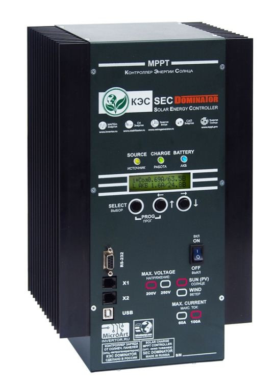 Контроллер КЭС DOMINATOR MPPT 250/60
