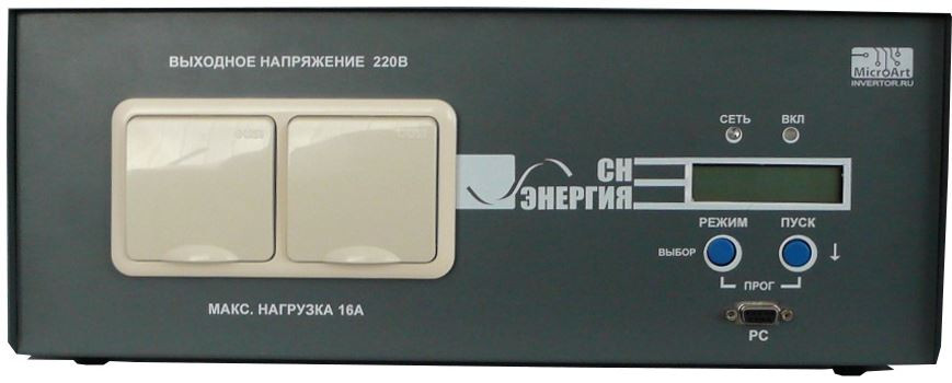 Стабилизатор напряжения CH LCD 4.5 кВт