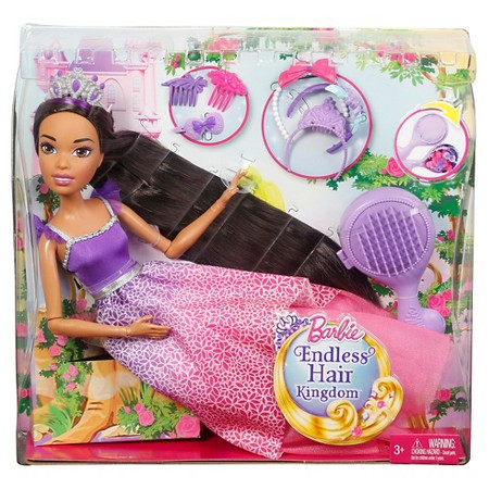 Barbie "Роскошные волосы" Кукла Барби Брюнетка, 43 см.