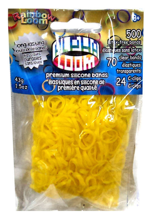 Loom 3180 Alpha Loom Набор резиночек для плетения "Альфа-Лум" (желтый)