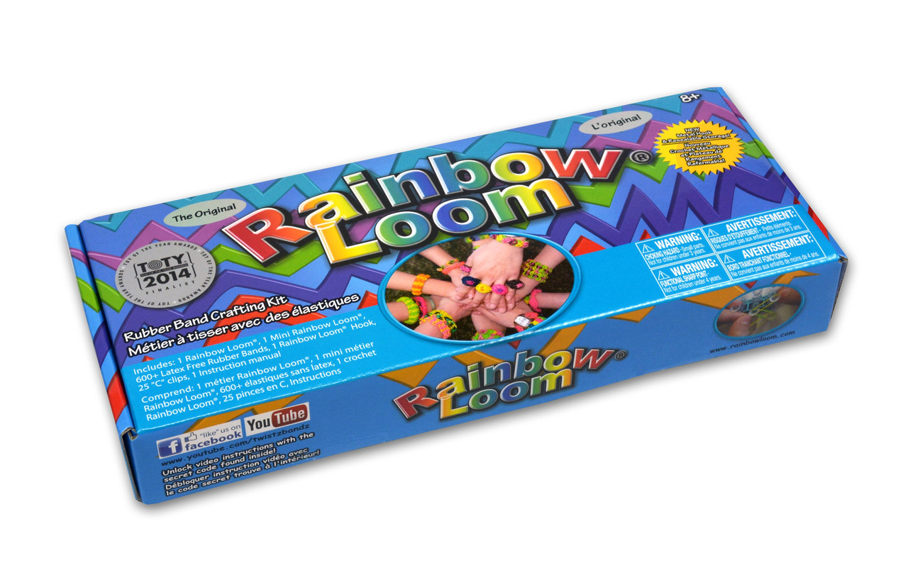 LOOM Набор для плетения Rainbow Loom, Радужный ткацкий станок - фото 2 - id-p36269872