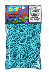 LOOM 5356 Резиночки для плетения браслетов, бирюзовые