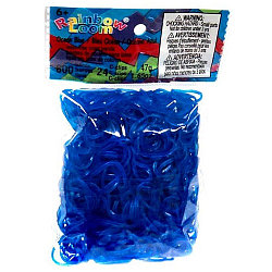 LOOM 5158 Резиночки для плетения браслетов, темно-синие
