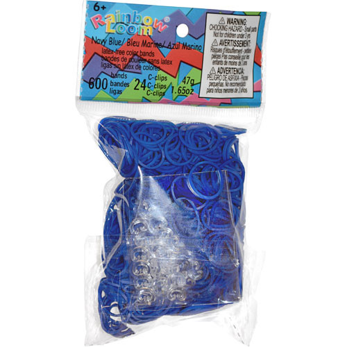 LOOM 5653 Резиночки для плетения браслетов, синие