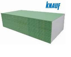 Гипсокартон Knauf (Кнауф) влагостойкий стеновой 12,5 мм