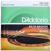 Струны для акустической гитары Daddario EZ 920
