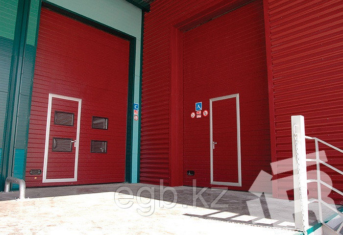 Гаражные ворота С покраской в другой цвет, Промышленные - фото 1 - id-p36288754