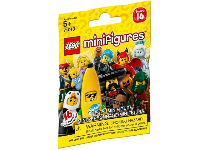 71013 Lego Минифигурка 16-й выпуск (неизвестная, 1 из 16 возможных)