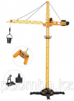 Игрушка башенный кран JCB на р/у (высота 120 см)