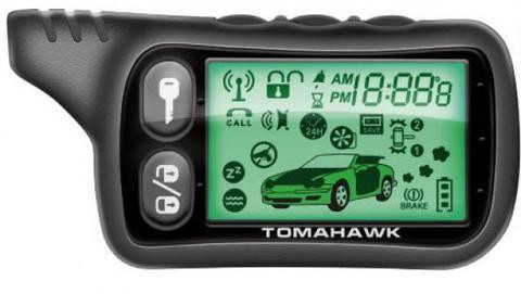 Сигнализация автомобильная Tomahawk TW-9010 с двусторонней связью и автозаводом - фото 1 - id-p36303266