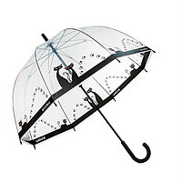 Зонт-трость женский "Кошачий рай", R=41см