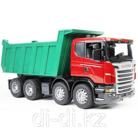 Игрушечный Самосвал Scania (подходит модуль со звуком и светом Bruder (Брудер)
