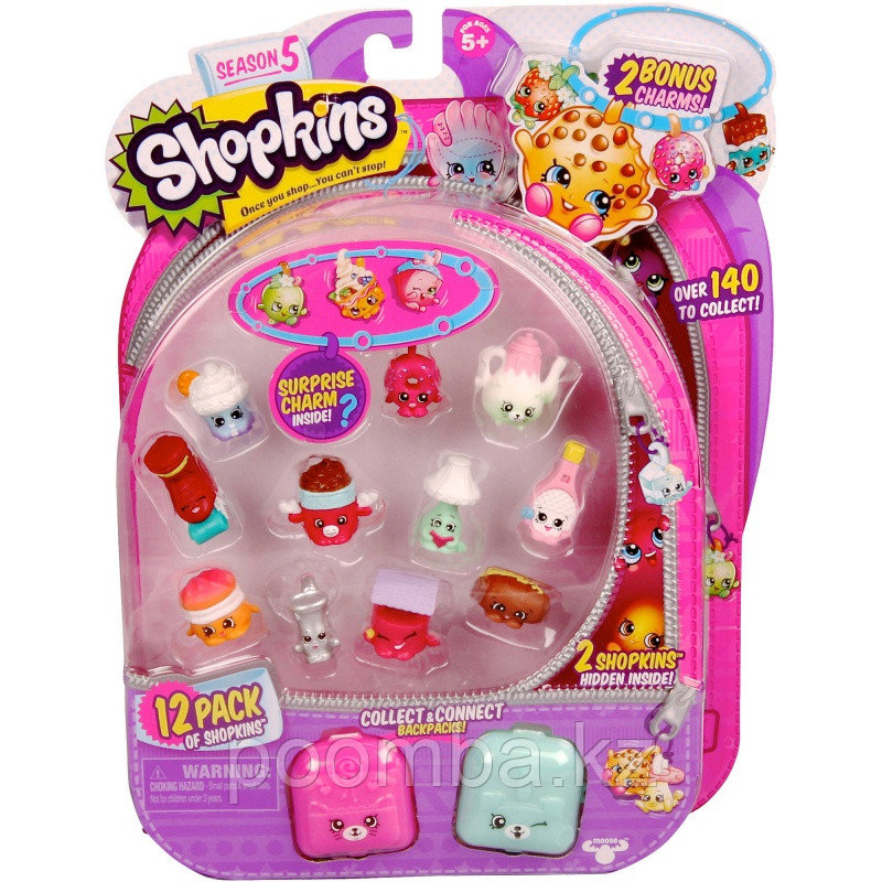 Shopkins 5 сезон Набор из 12 штук в блистере