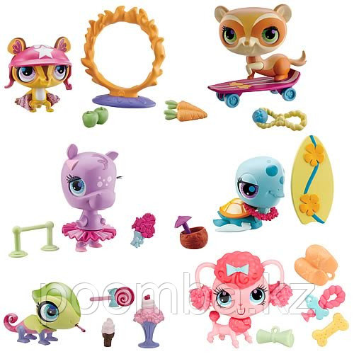 LPS Игровой Набор Зверюшки Трюки и таланты в асс