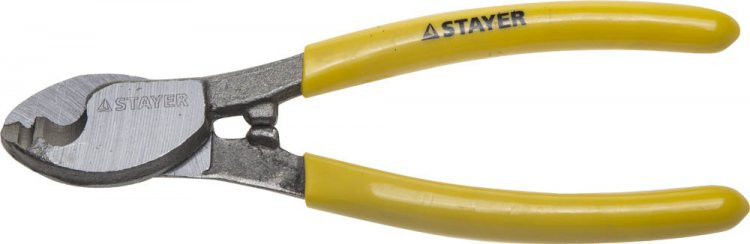 (2332-16_z01) Кабелерез STAYER "PROFI" для цветных металлов (Cu + Al), кабель до d 6мм, 160мм