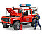 Игрушка Bruder Внедорожник Land Rover Defender Station Wagon - Пожарная с фигуркой, фото 5