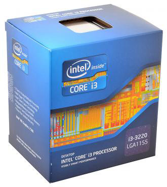 Процессор "CPU Intel Core i3 -3220 (3.3GHz) ,3MB Cache,Socket LGA 1155,65W, OEM" - фото 1 - id-p36365689