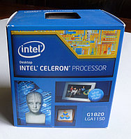 Процессор "CPU Intel Celeron Dual-Core G 1820 Haswell (2.7 GHz) ,2MB L3 Cache,DMI 5GT/s,Socket LGA 1150,OEM"