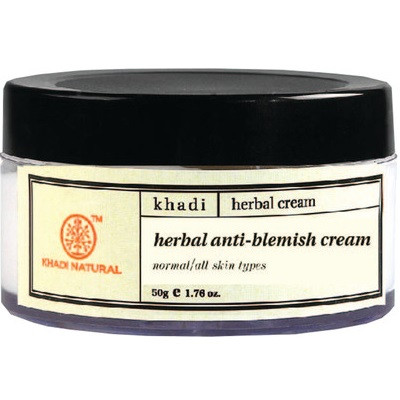 Крем аюрведический осветляющий пятна и рубцы, Кхади / Herbal anti-blemish crem, Khadi / 50 gr
