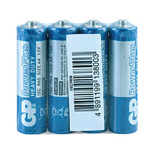 Батарейка GP, R06, AA, 15S OS4, 4 шт/упак. 