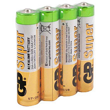 Батарейка GP Ultra Alkain AAA, 4 шт. плёнка.