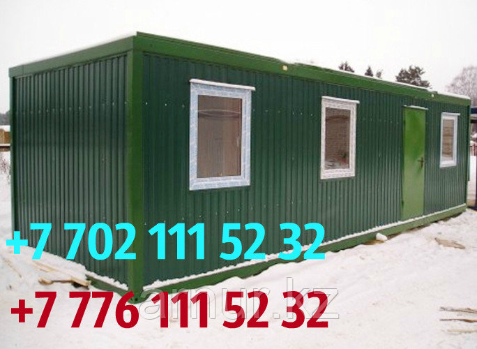 Бытовка жилая 2,4 х 9 х 2,5