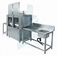 Машина посудомоечная туннельная Abat МПТ-1700 левая