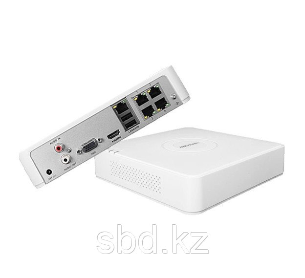 4-канальный сетевой видеорегистратор Hikvision DS-7104NI-SN/P