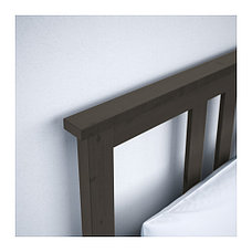 Кровать ХЕМНЭС черно-коричневый 160х200 Лурой ИКЕА, IKEA - купить по ...