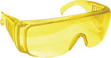 Очки STAYER "STANDARD" защитные с боковой вентиляцией, желтые