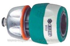 RACO PROFI-PLUS 1/2", с автостопом, соединитель быстросъемный для шланга, из металла с TPR