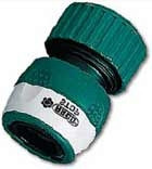 RACO COMFORT-PLUS 3/4", с автостопом, соединитель быстросъёмный для шланга, из ABS-пластика с TPR