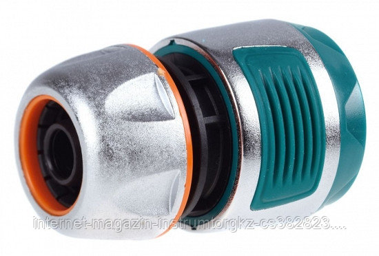 RACO PROFI-PLUS 3/4", соединитель усиленный быстросъемный для шланга, из металла с TPR