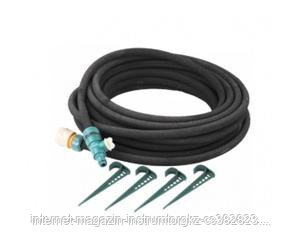 RACO 1/2"x7,5м, шланг сочащийся в комплекте с клапаном, колышками и соединителем c автостопом