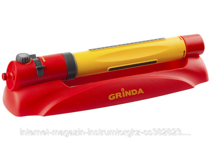 Распылитель GRINDA осциллирующий из ударопрочной пластмассы, 3-х позиционный, 6-12-19 отверстий
